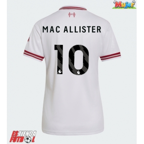 Liverpool Alexis Mac Allister #10 Segunda Equipación Mujer 2026-27 Manga Corta